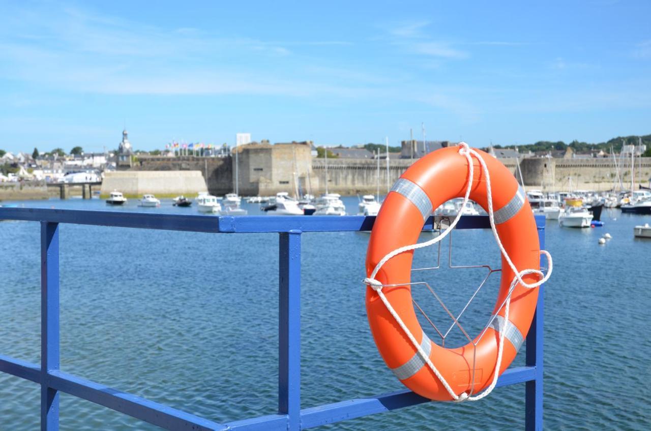 Votre Vue, La Mer, Les Bateaux !!! Wir Sprechen Flieben Deutsch, Touristentipps, We Speak English กงการ์โน ภายนอก รูปภาพ